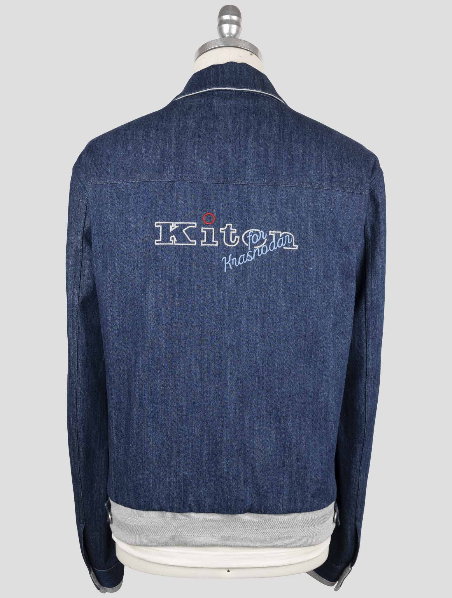 Kiton Denim Cotton Coat