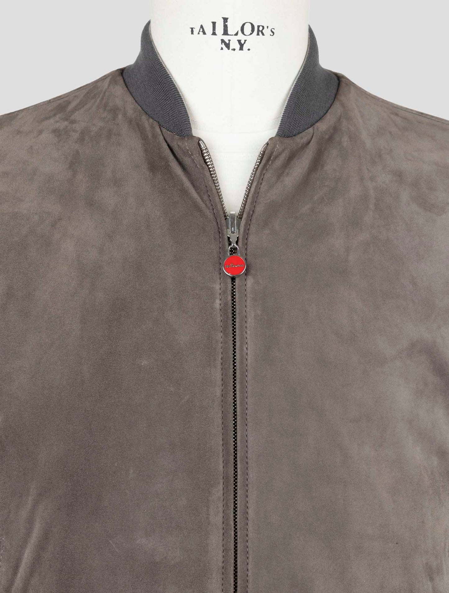 Kiton Brown Fleece Wool Cotton Reverse Coat