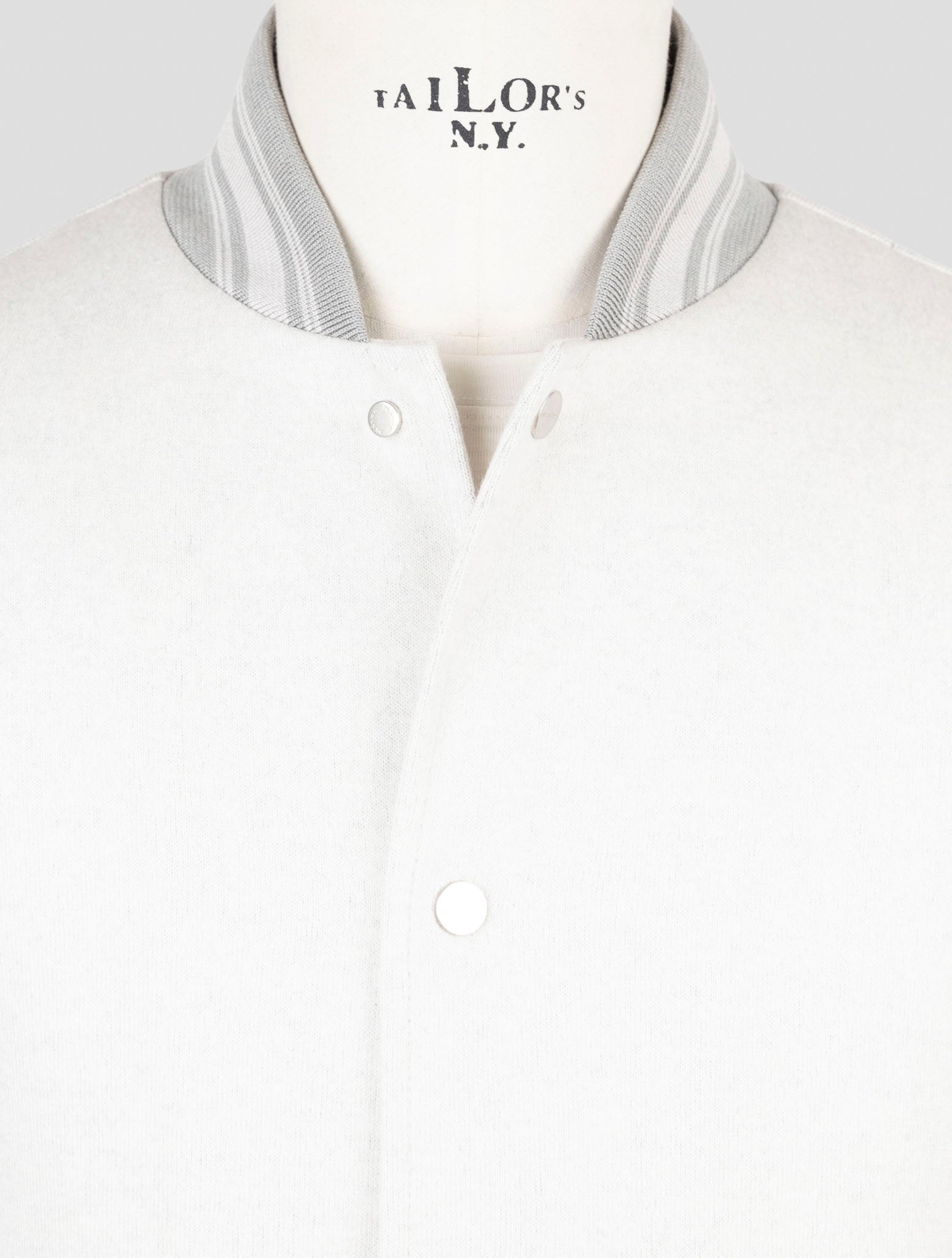 Kiton Light Gray Cashmere Pa Coat