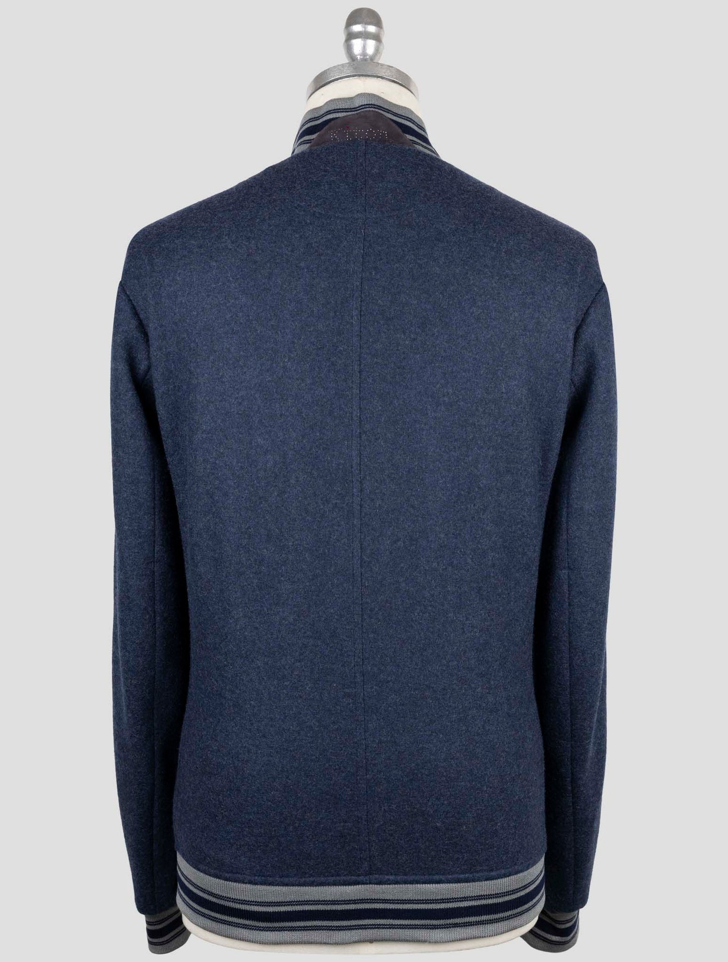 Kiton Blue Cashmere Pa Coat