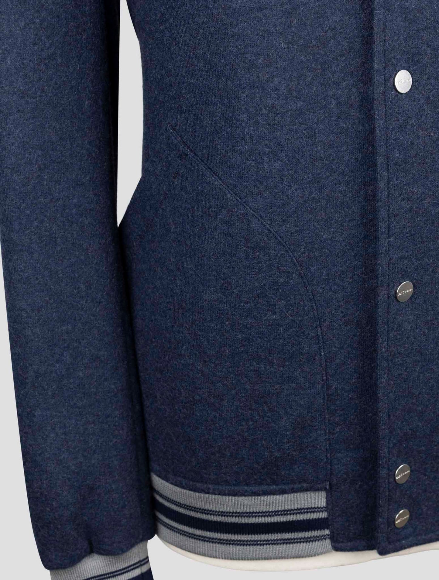Kiton Blue Cashmere Pa Coat