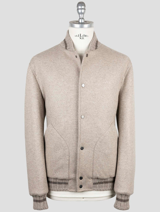 Kiton Brown Cashmere Pa Coat