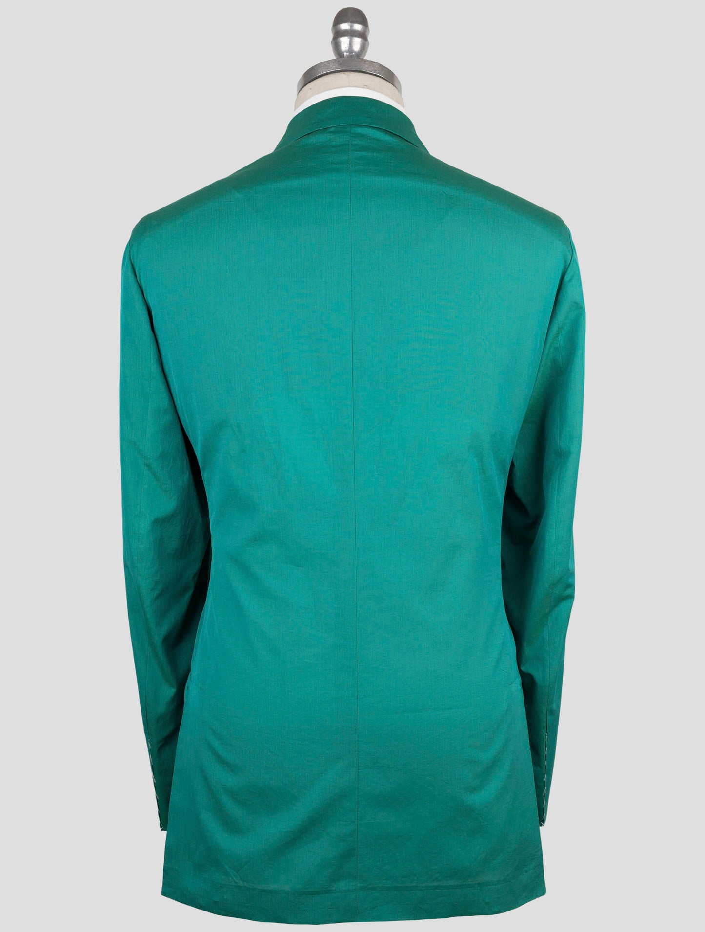 Kiton Green Cotton Blazer
