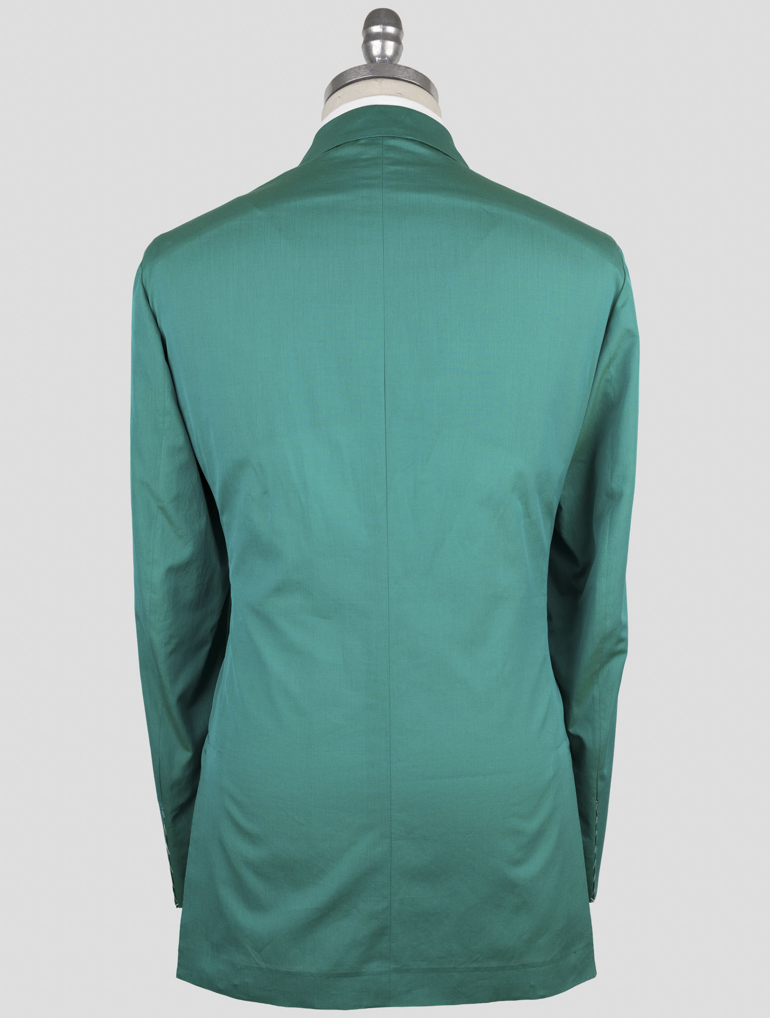 Kiton Green Cotton Blazer