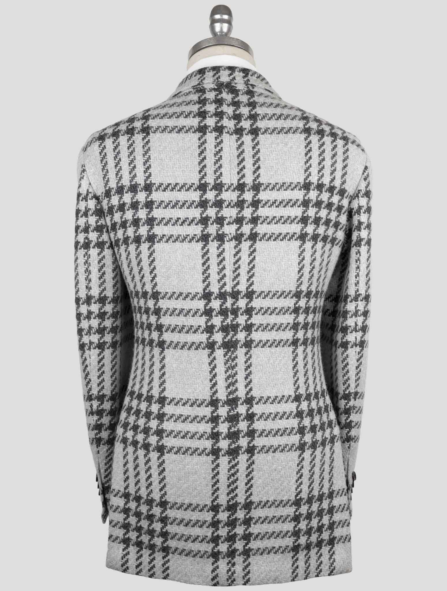Kiton Gray Cashmere Blazer