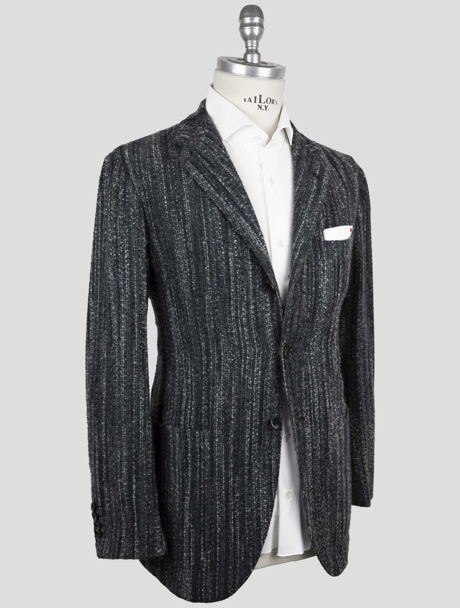 Kiton Dark Green Cashmere Silk Blazer