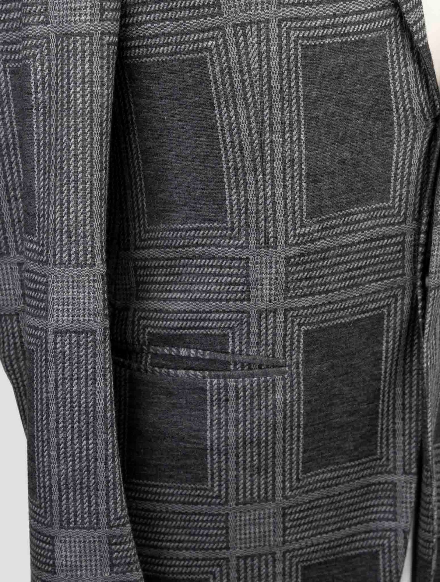 Kiton Knt Gray Cashmere Cotton Ea Blazer