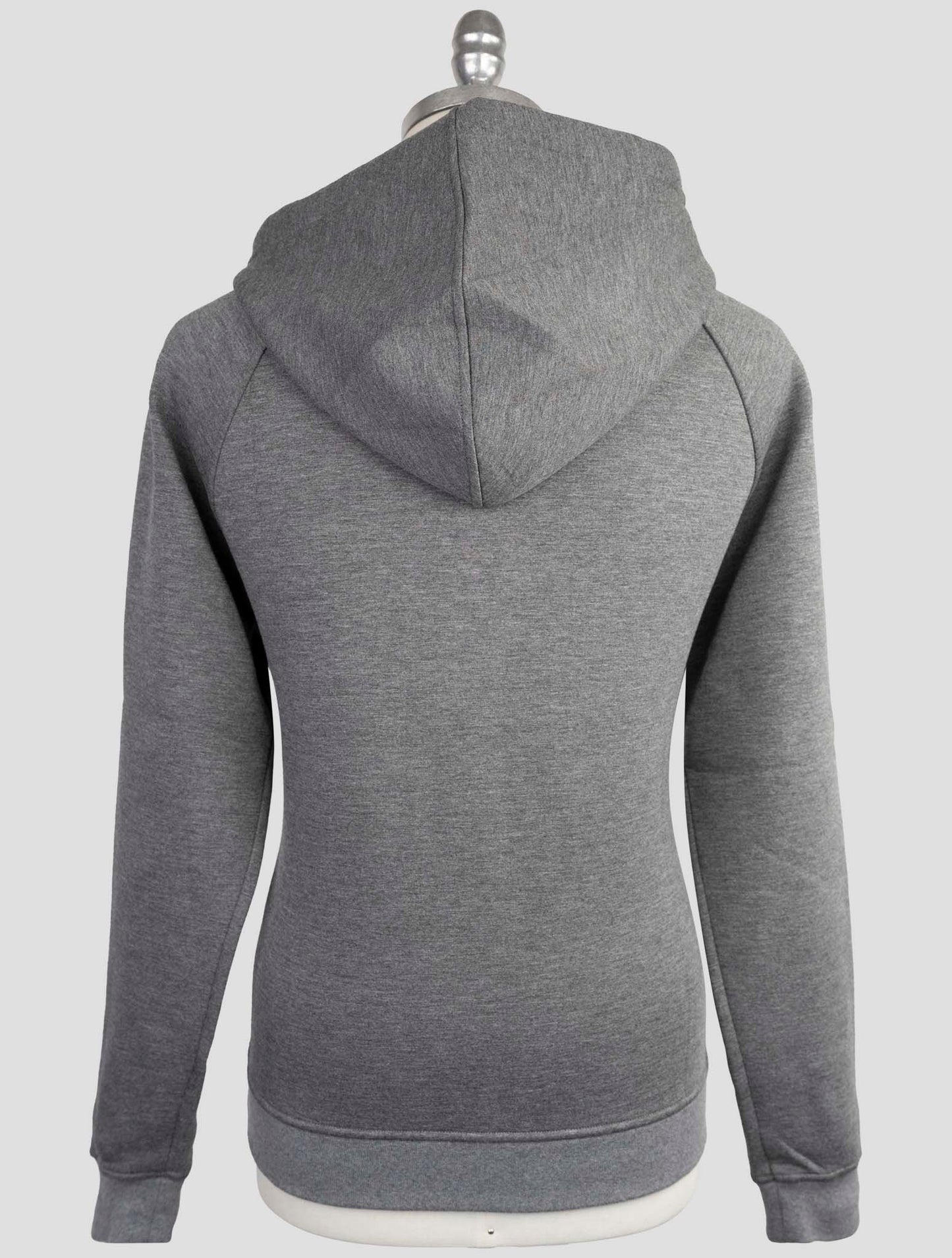 Kiton Knt Gray Viscose Ea Sweater Hoodie