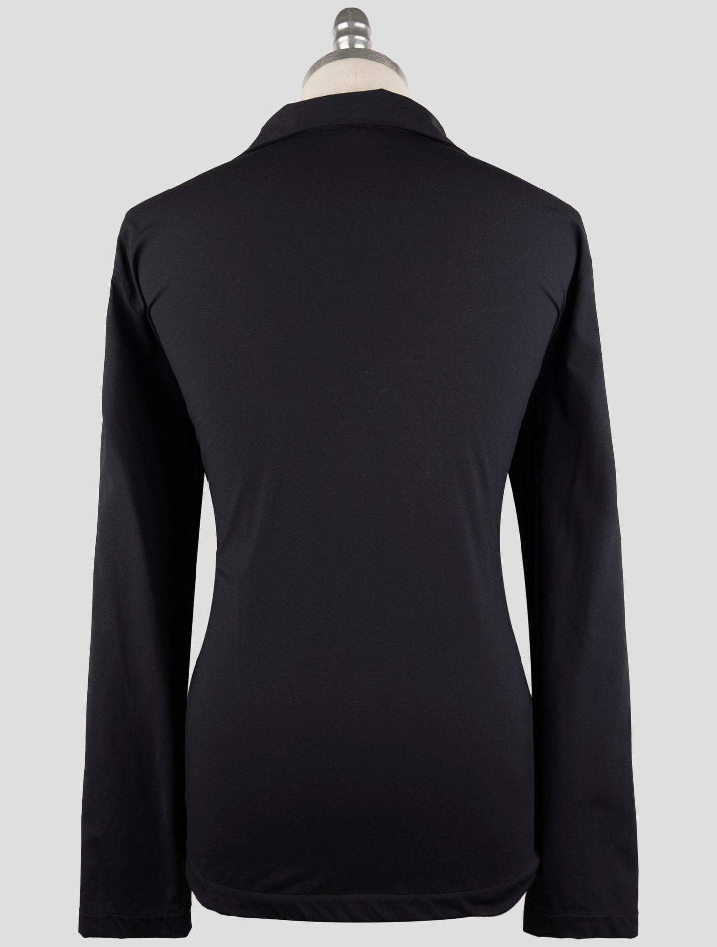 Kiton Knt Blue Viscose Ea Sweater Polo