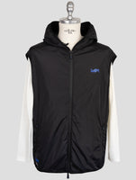 Kiton Knt Black Pa Coat Gilet
