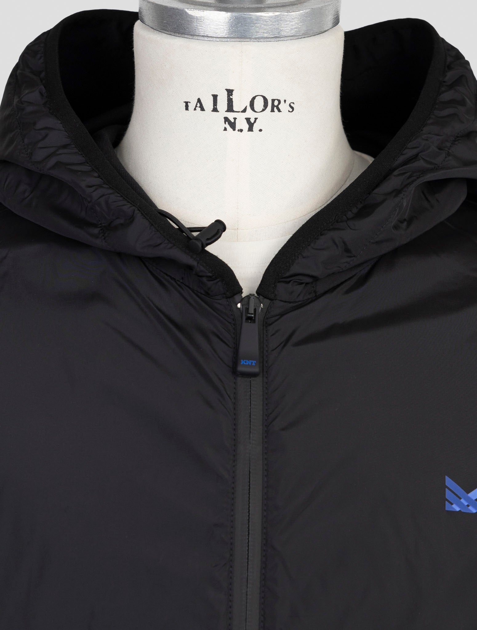 Kiton Knt Black Pa Coat Gilet