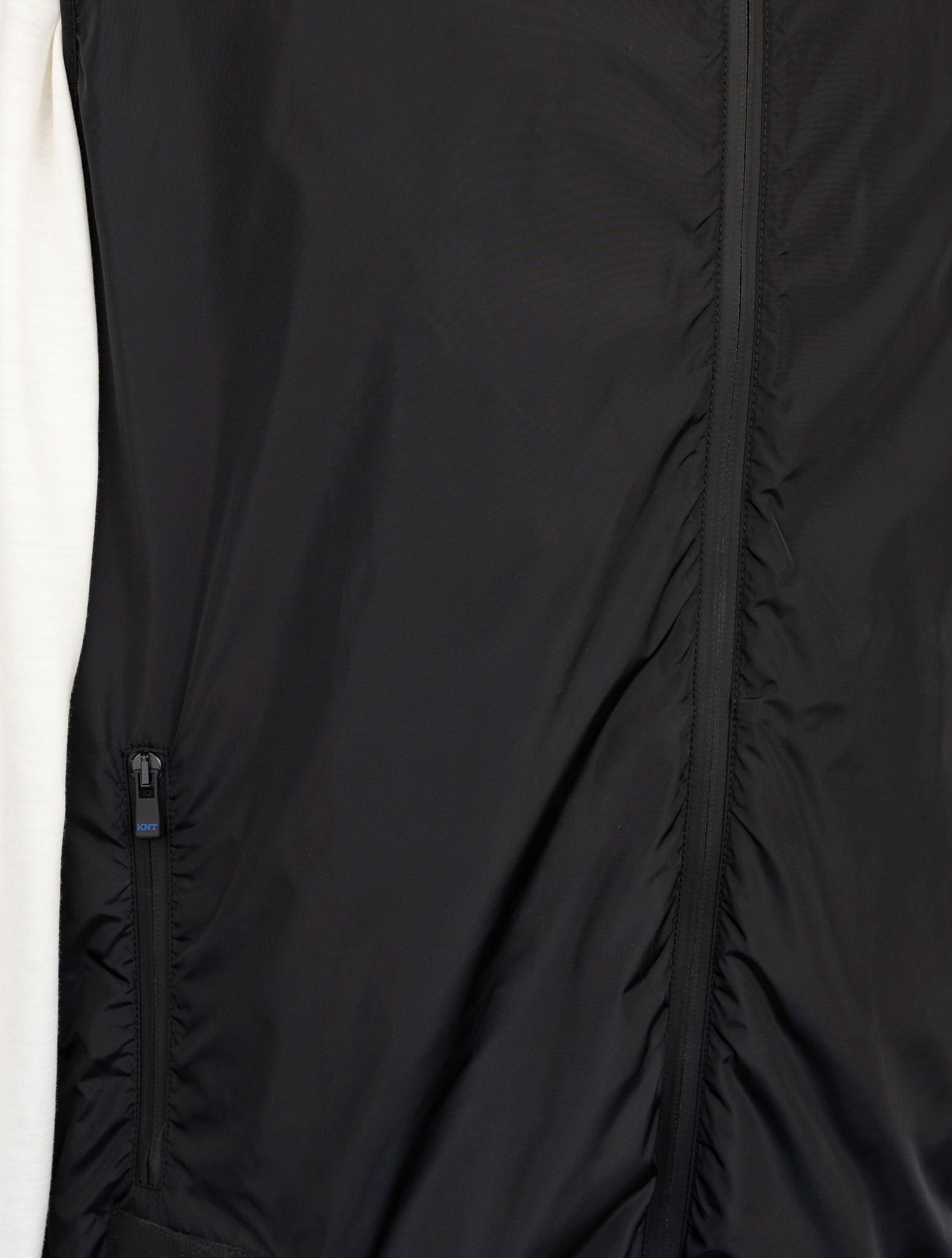Kiton Knt Black Pa Coat Gilet