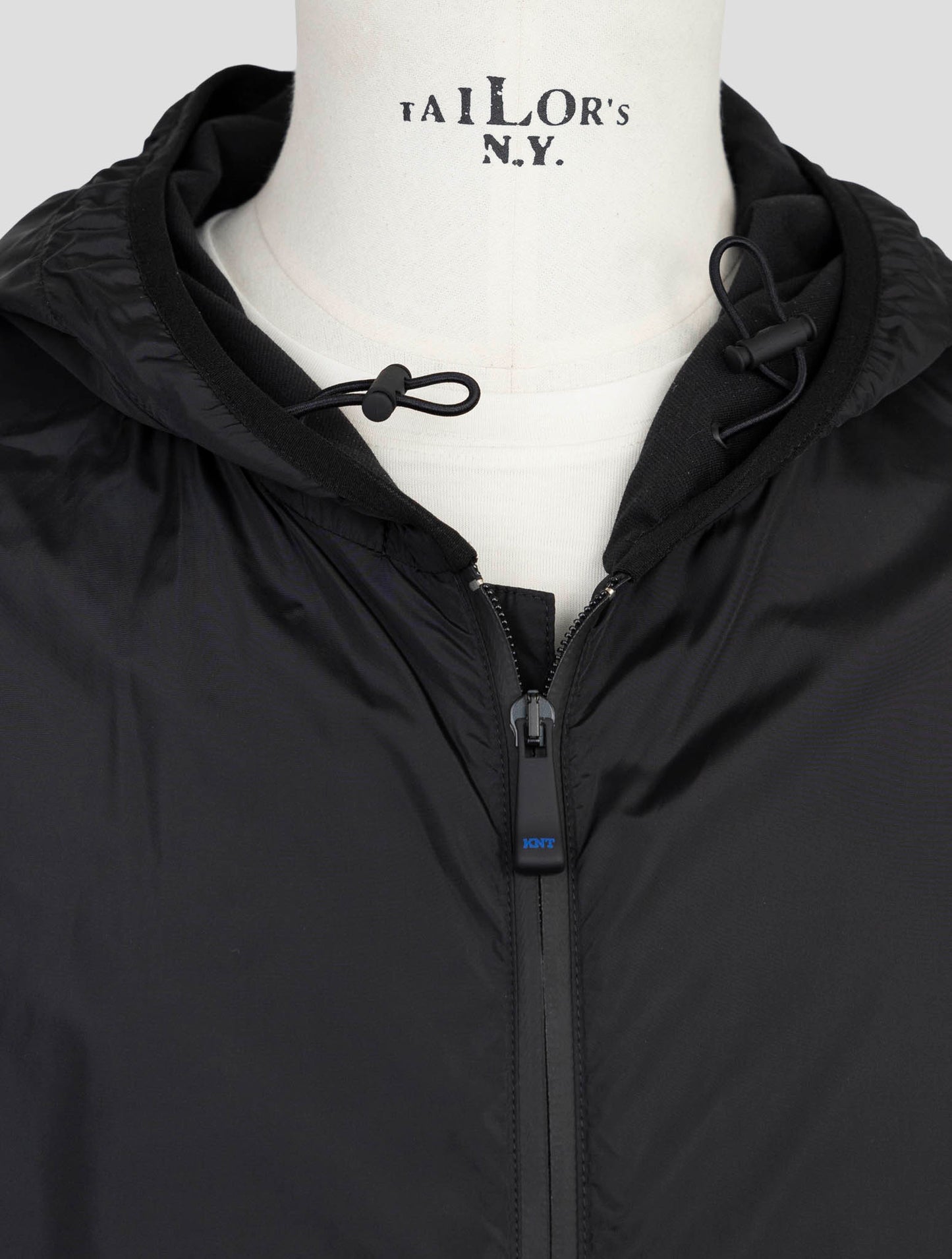 Kiton Knt Black Pa Coat Gilet
