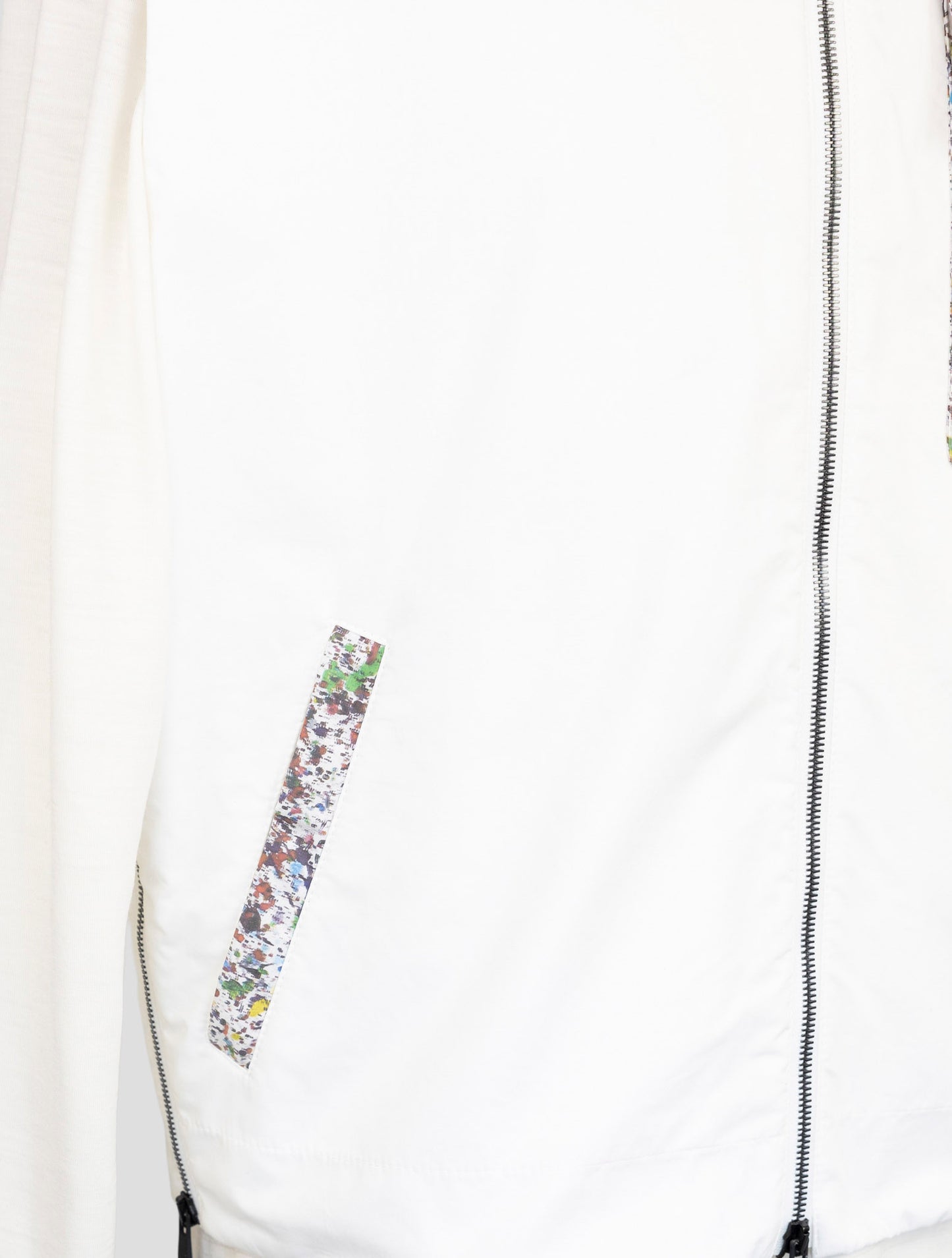 Kiton Knt White Cotton Coat Gilet