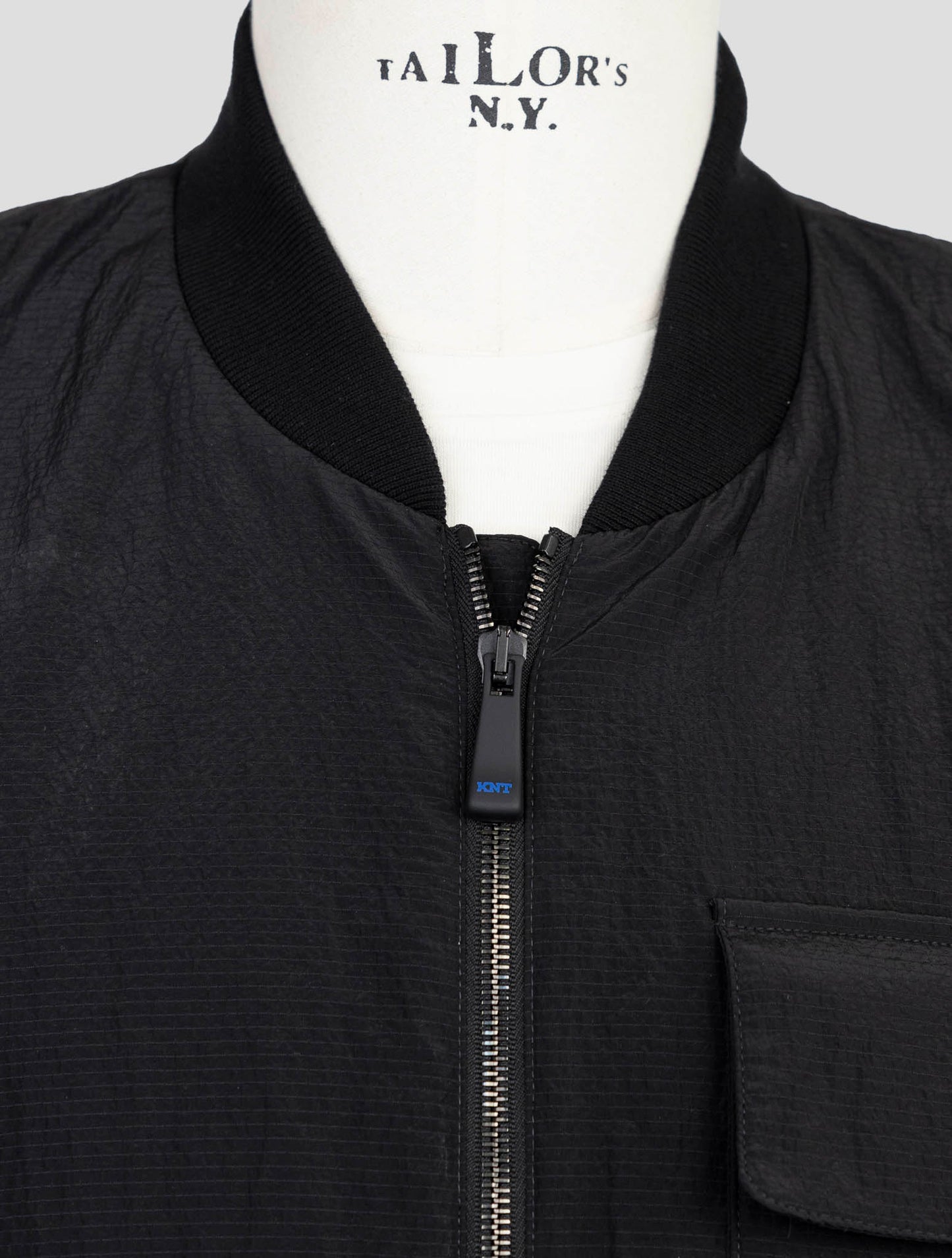 Kiton Knt Black Pa Coat Gilet