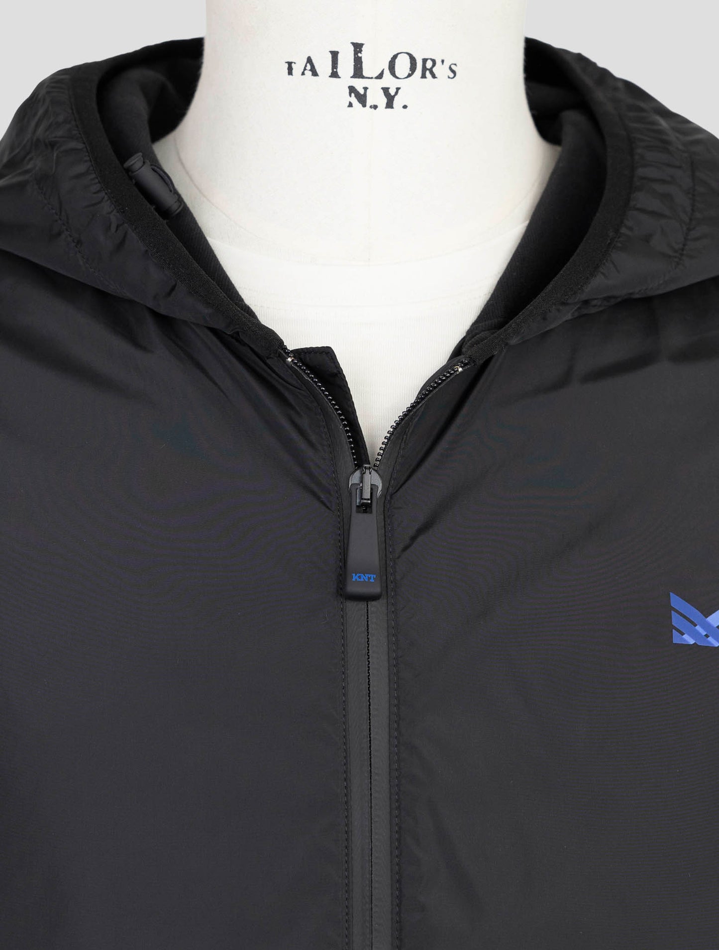 Kiton Knt Black Pa Coat Gilet