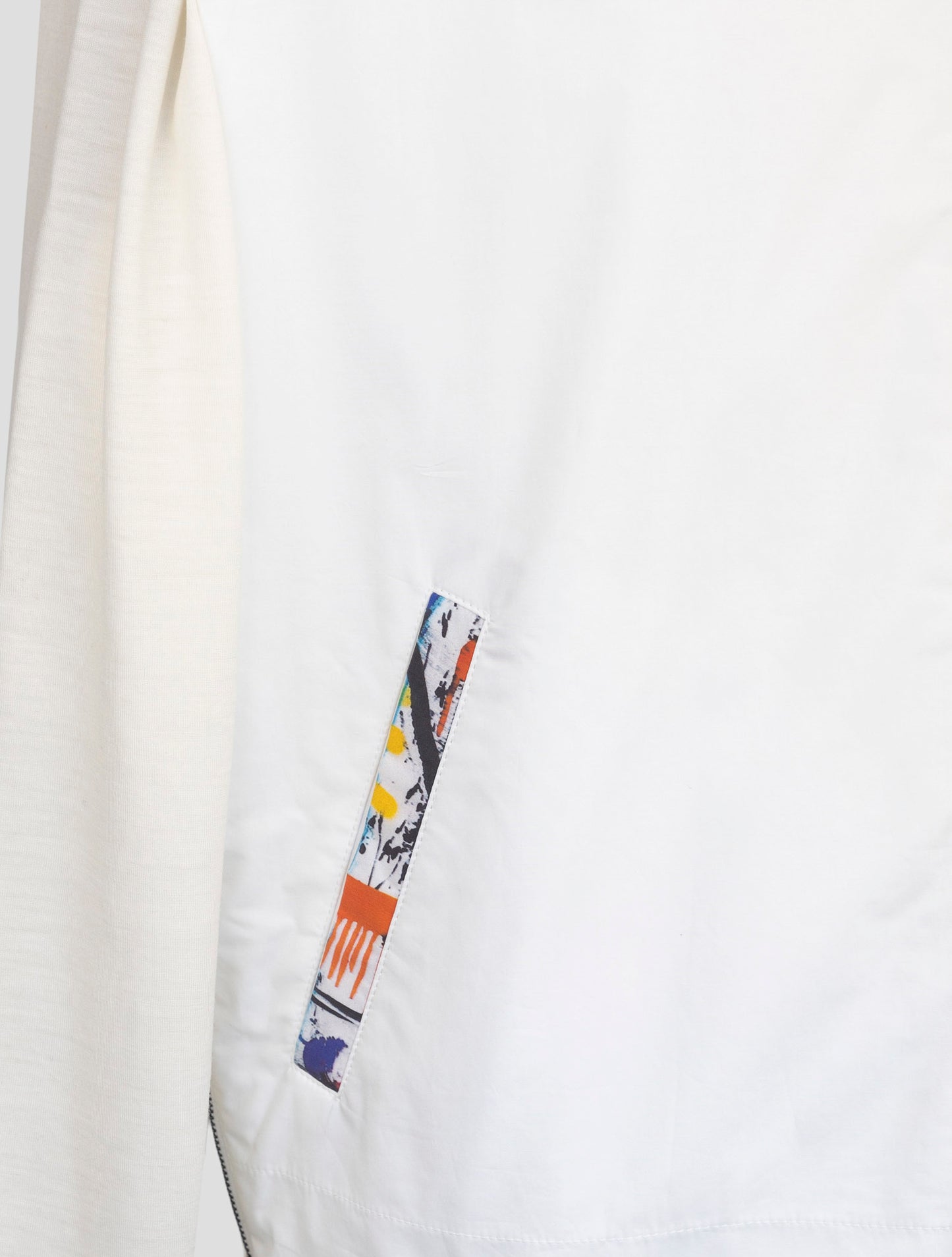 Kiton Knt White Cotton Coat Gilet