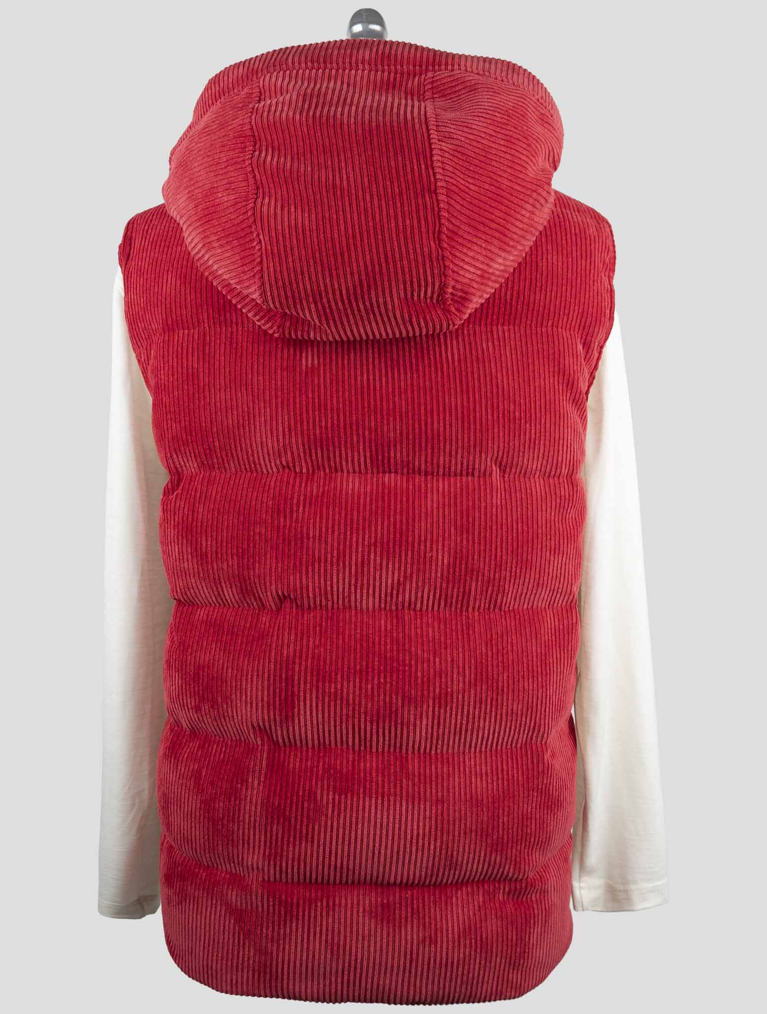Kiton Knt Red Pl Pa Ea Coat Gilet