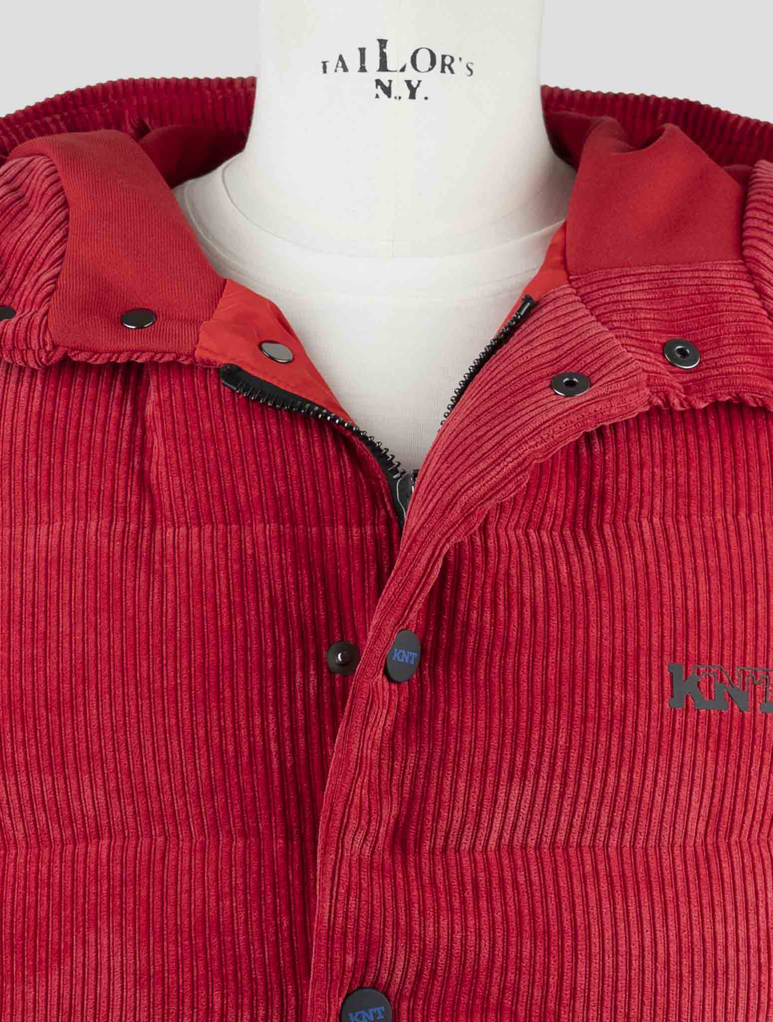 Kiton Knt Red Pl Pa Ea Coat Gilet