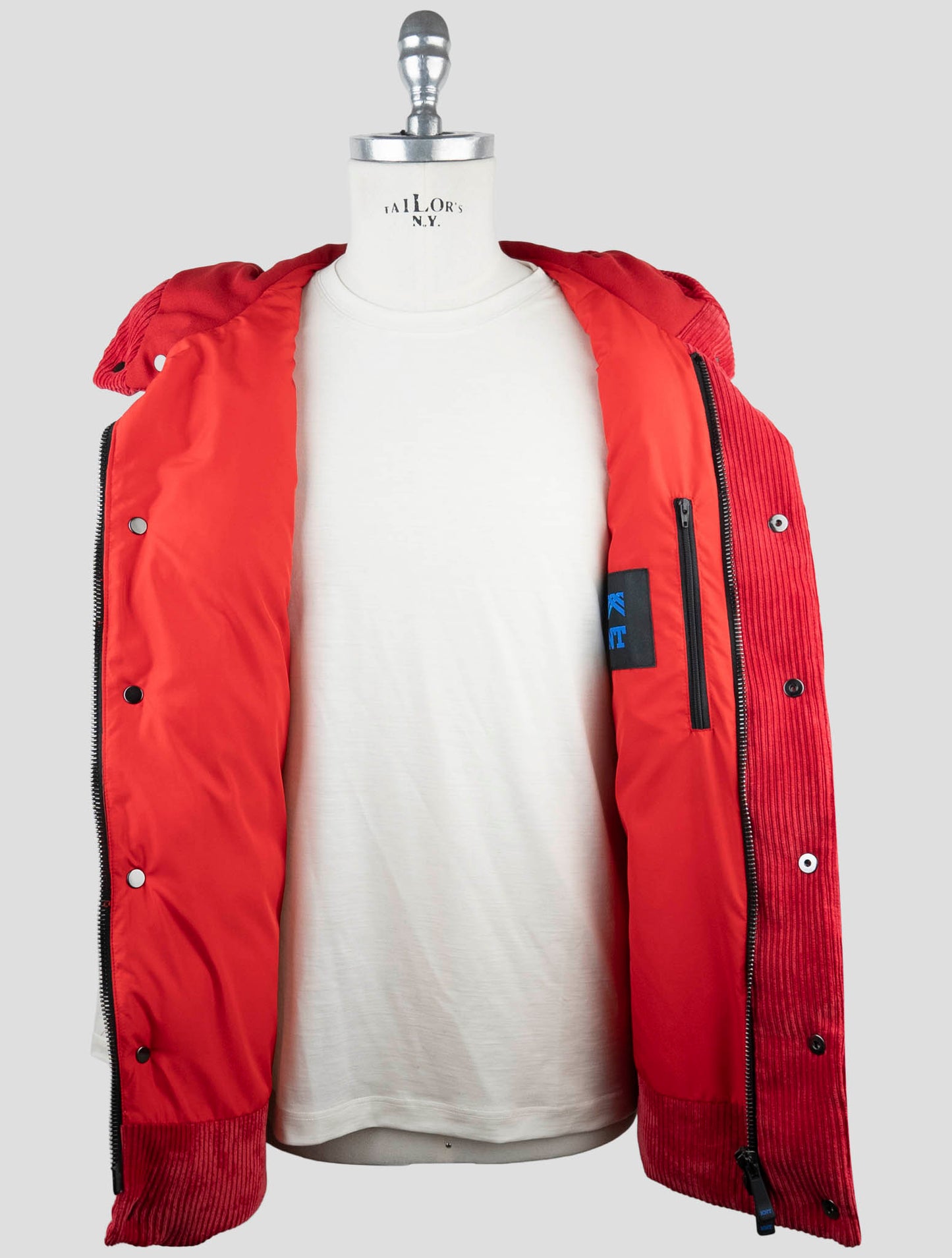 Kiton Knt Red Pl Pa Ea Coat Gilet