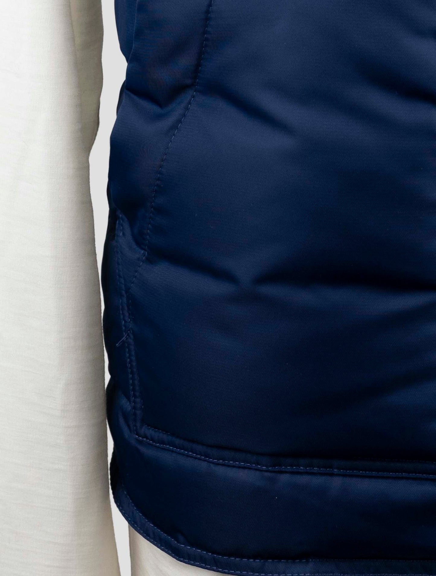 Kiton Knt Blue Pa Coat Gilet