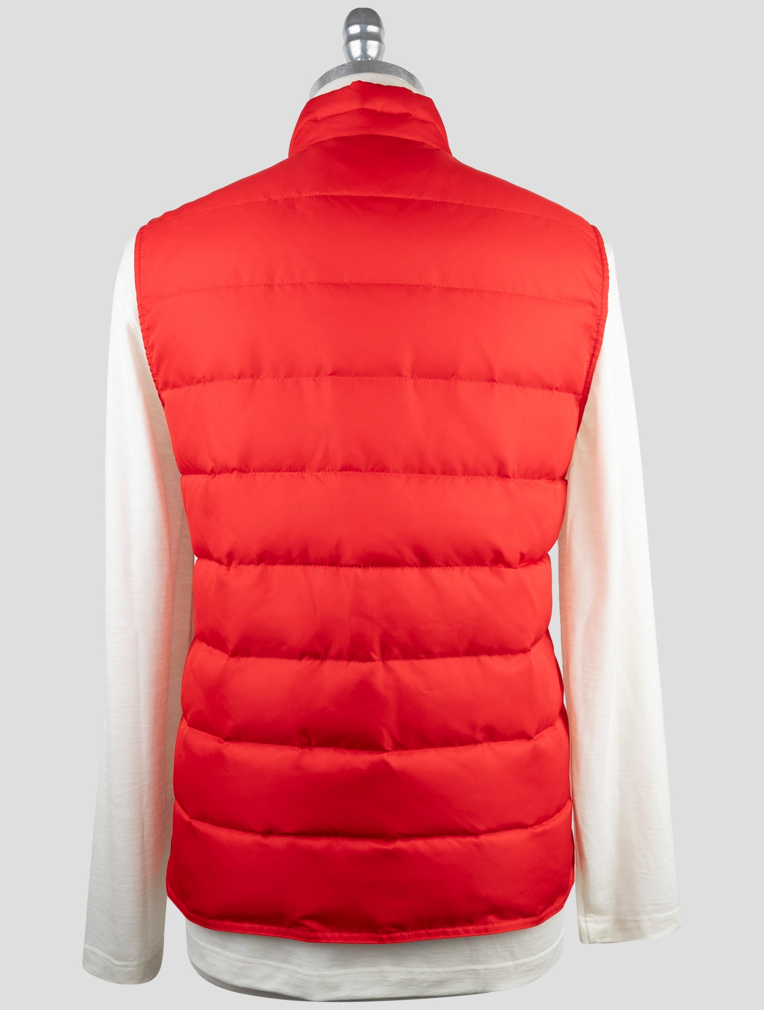 Kiton Knt Red Pa Coat Gilet