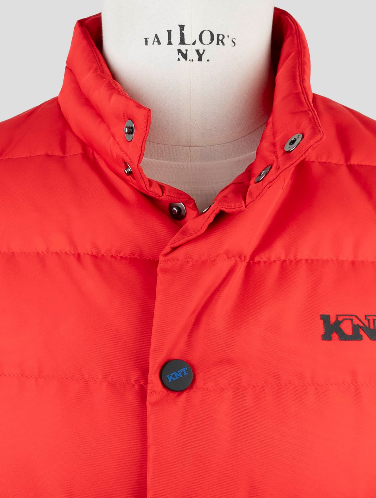 Kiton Knt Red Pa Coat Gilet