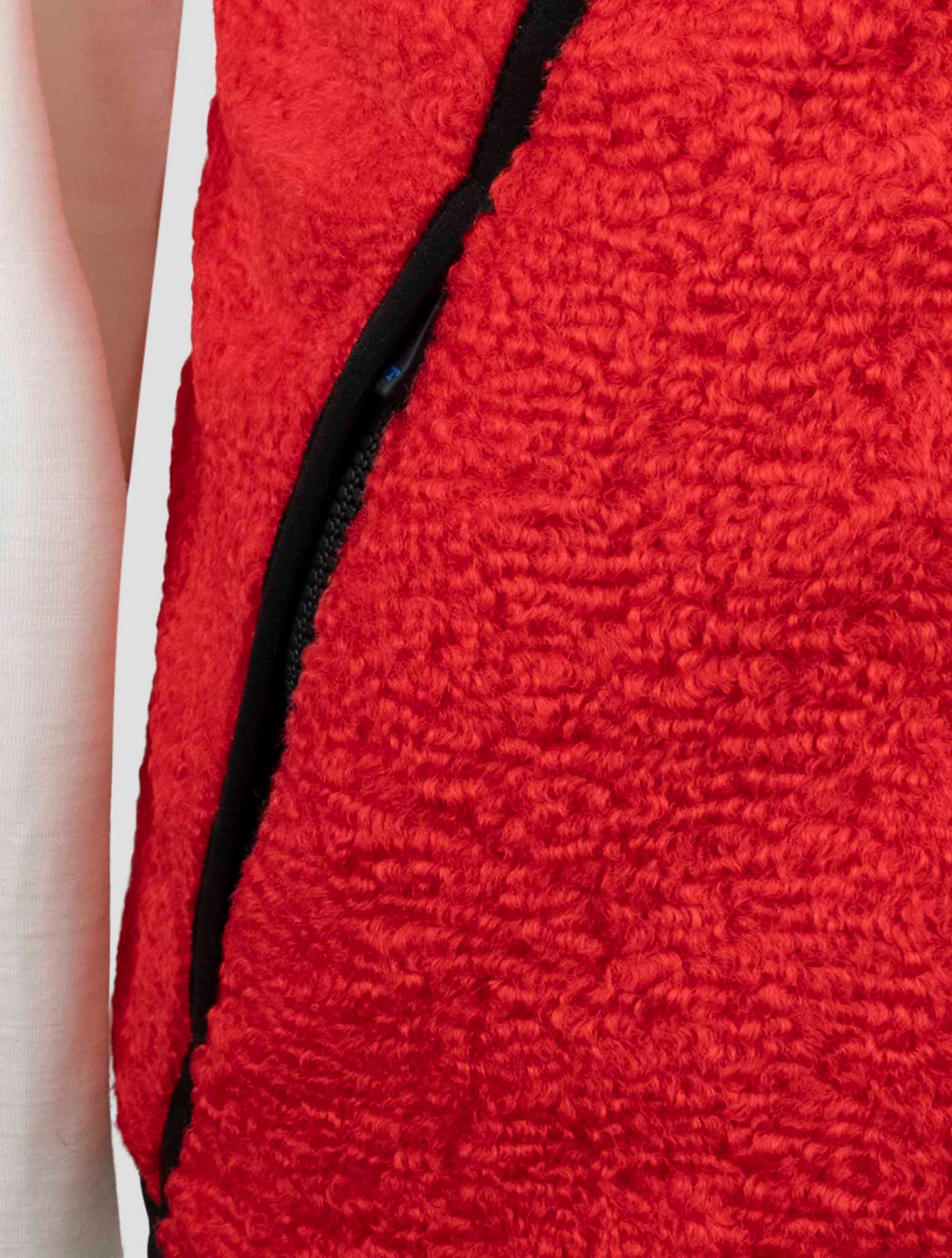 Kiton Knt Red Pl Coat Gilet