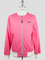 Kiton Knt Pink Cotton Coat