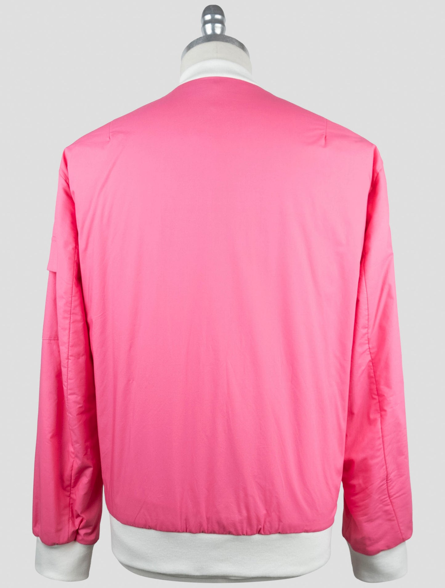Kiton Knt Pink Cotton Coat