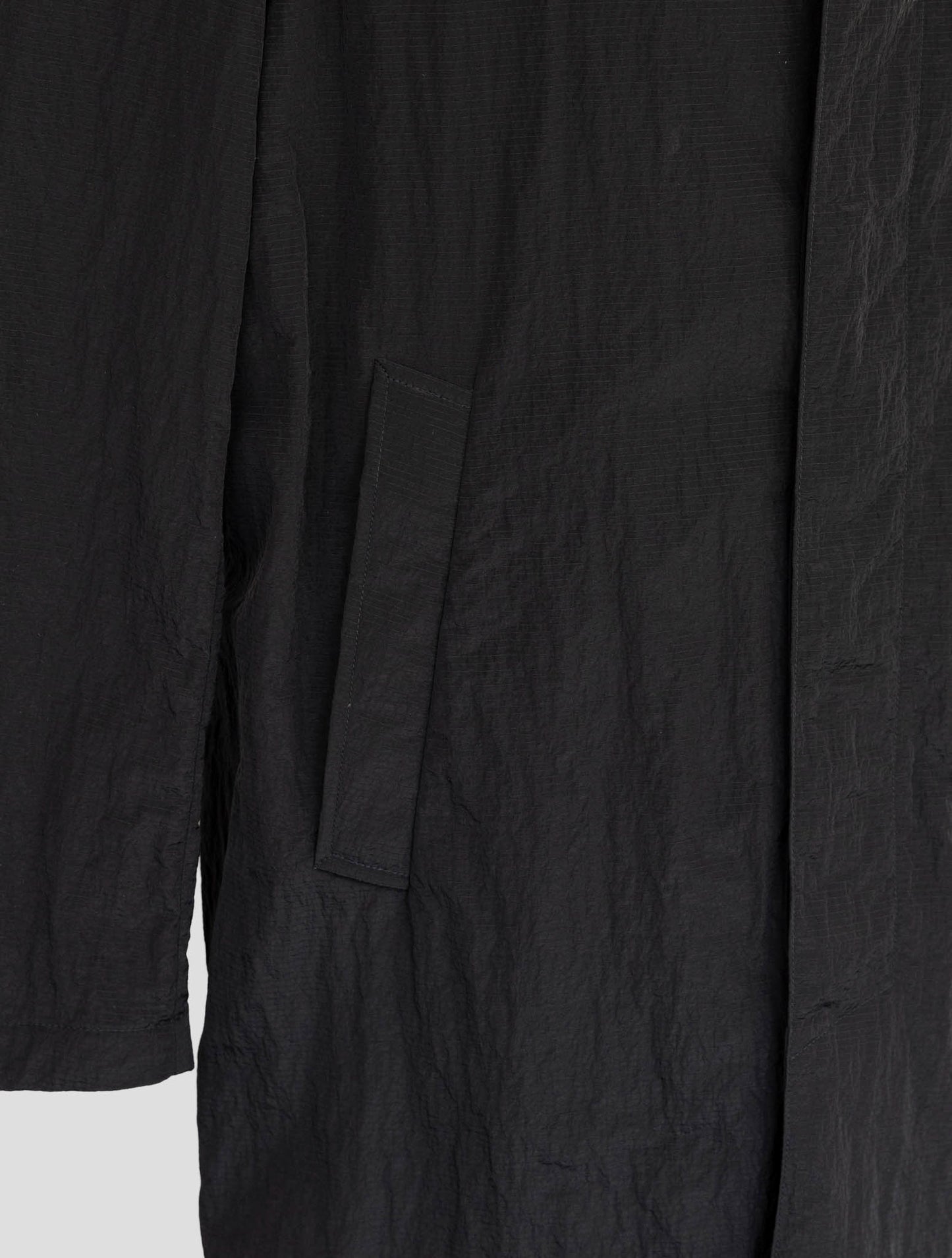Kiton Knt Black Pa Overcoat