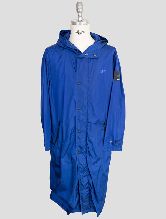 Kiton Knt Blue Pa Overoat