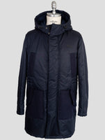 Kiton Knt Blue Pa Overoat
