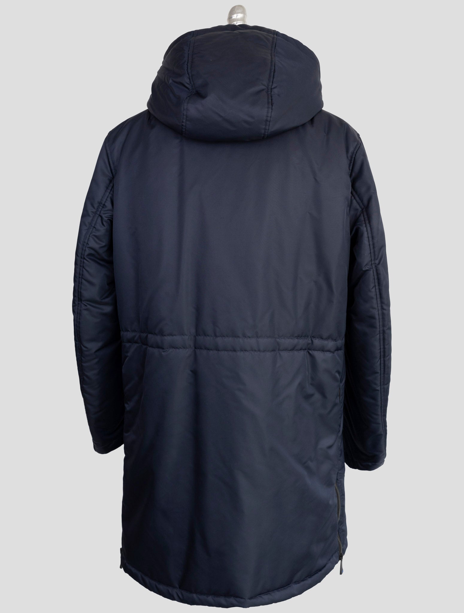 Kiton Knt Blue Pa Overoat