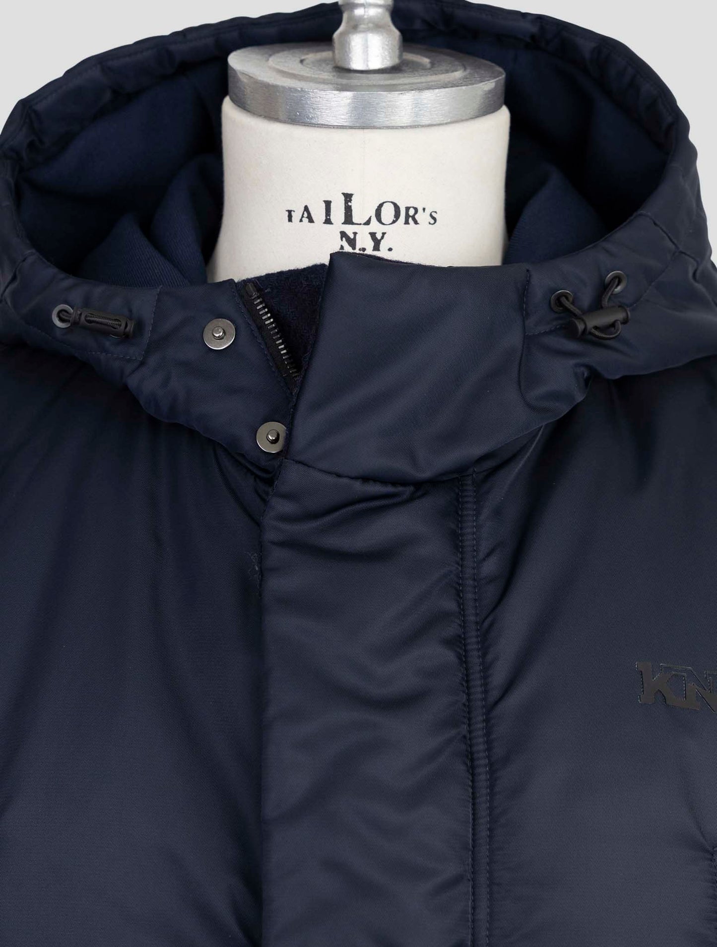 Kiton Knt Blue Pa Overoat