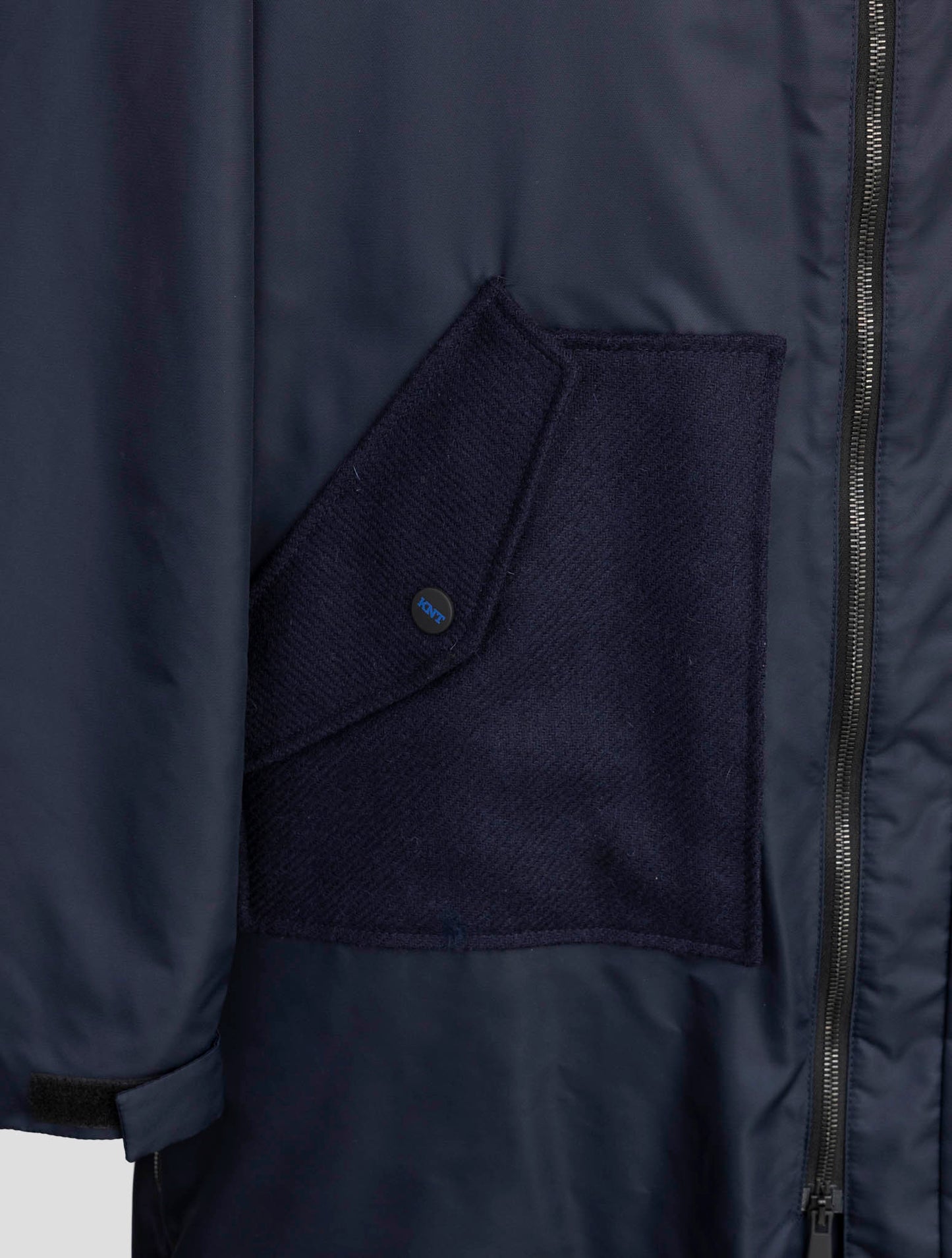 Kiton Knt Blue Pa Overoat
