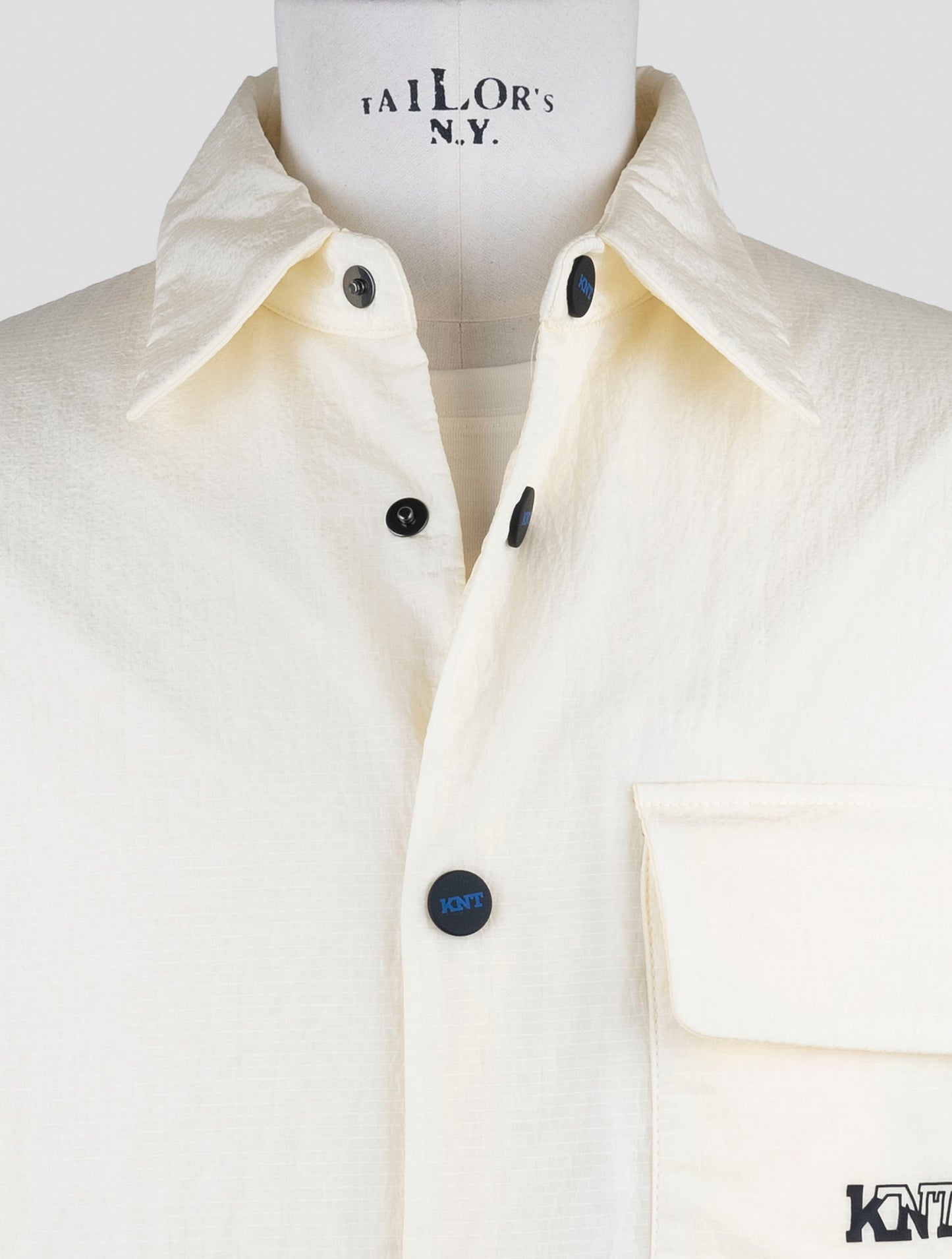 Kiton Knt White Pa Coat
