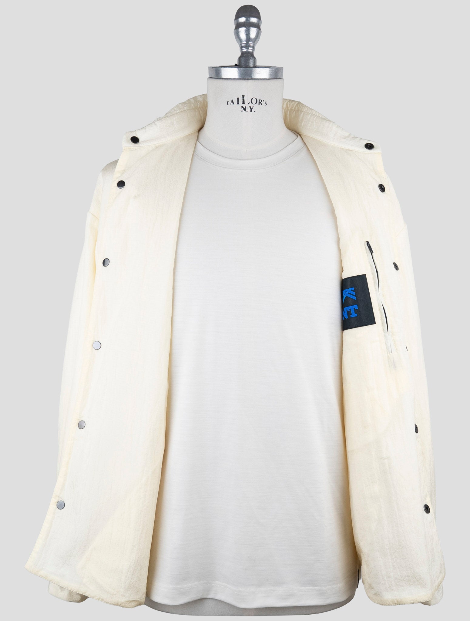 Kiton Knt White Pa Coat