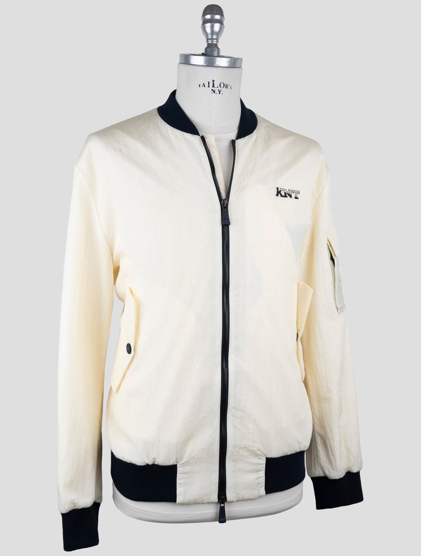 Kiton Knt White Pa Coat