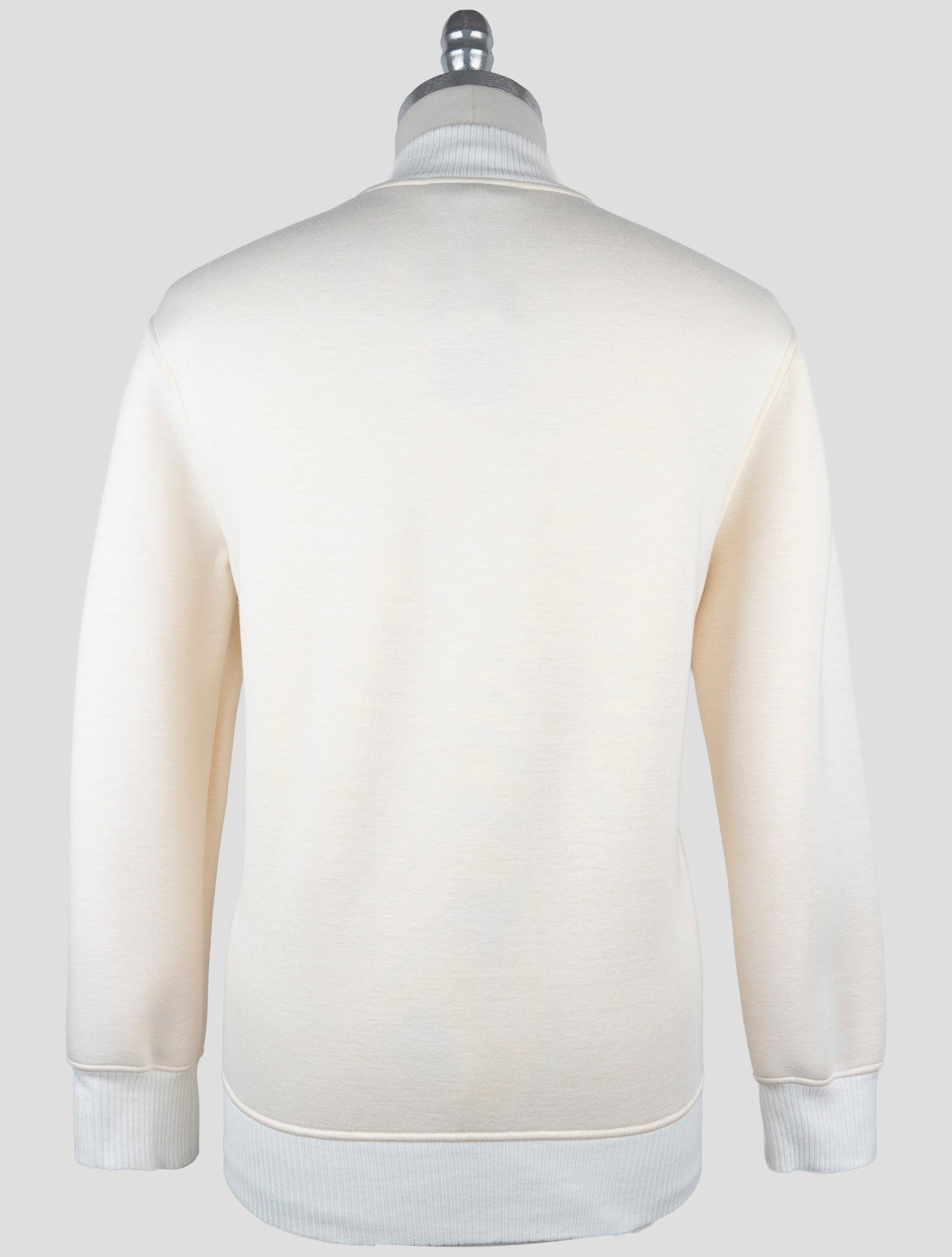 Kiton Knt White Viscose Ea Coat