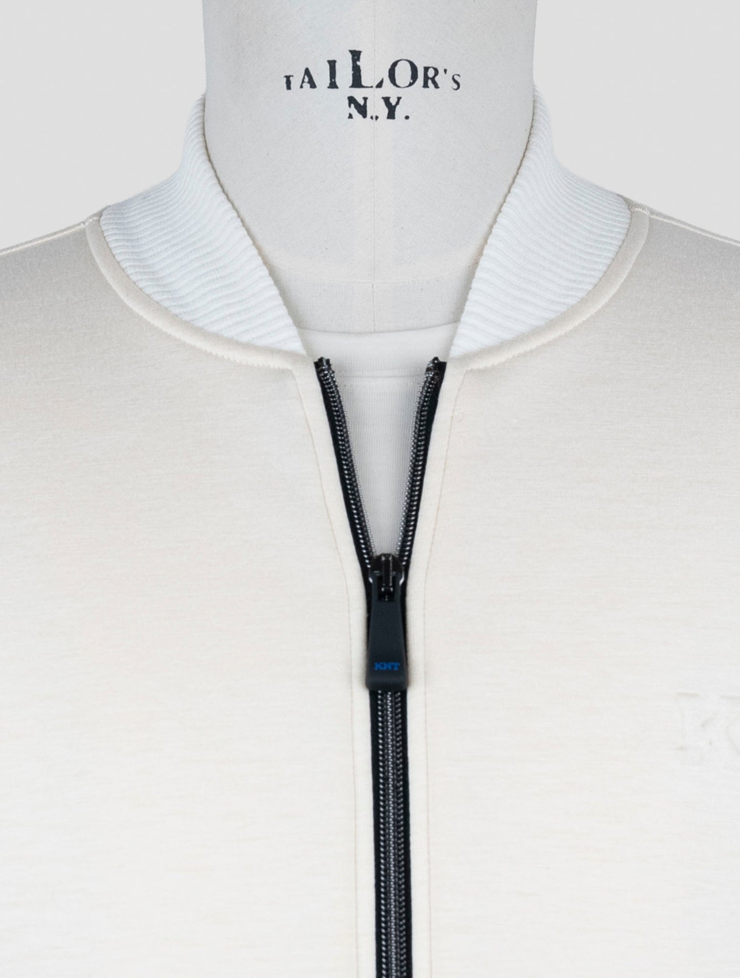 Kiton Knt White Viscose Ea Coat