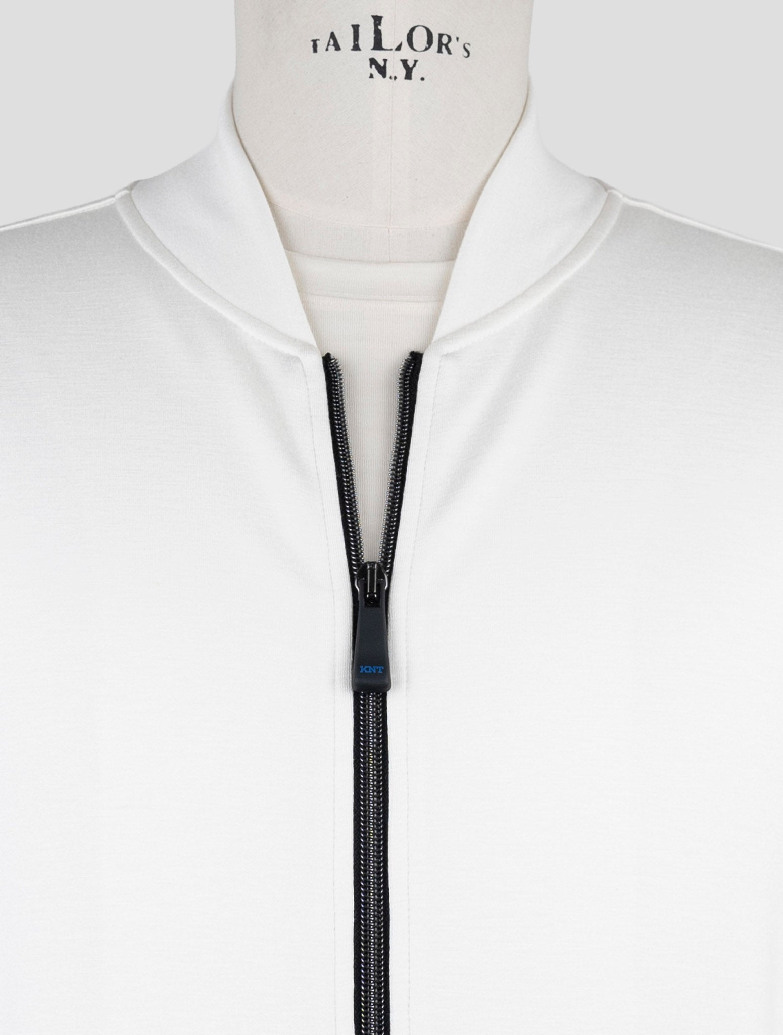 Kiton Knt White Viscose Ea Coat
