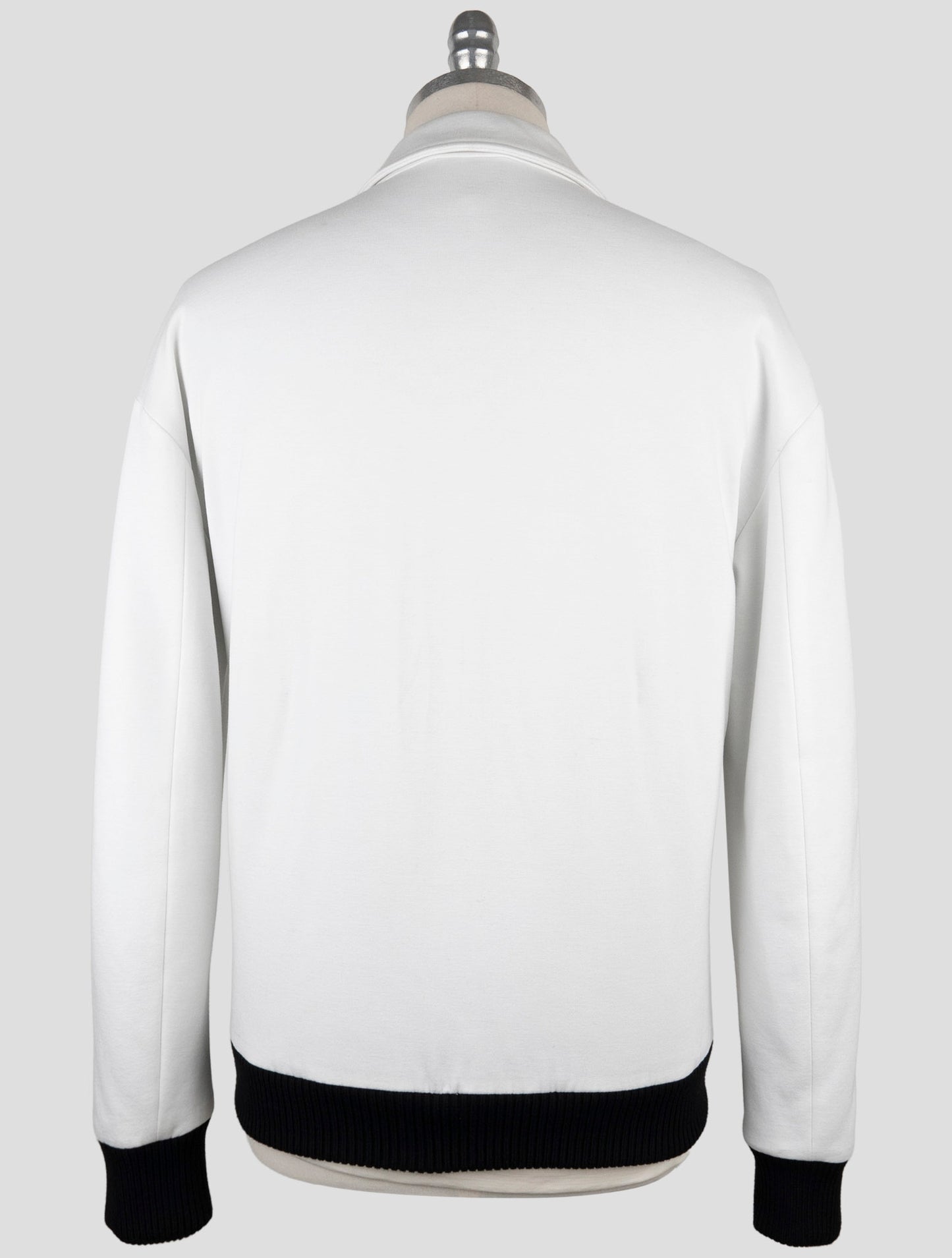 Kiton Knt White Viscose Pa Ea Coat