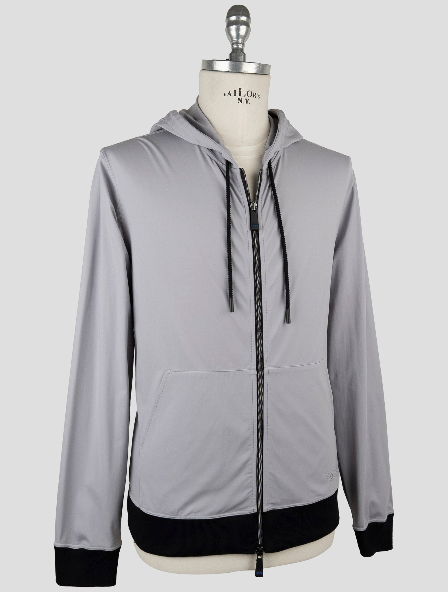 Kiton Knt Gray Pa Ea Coat