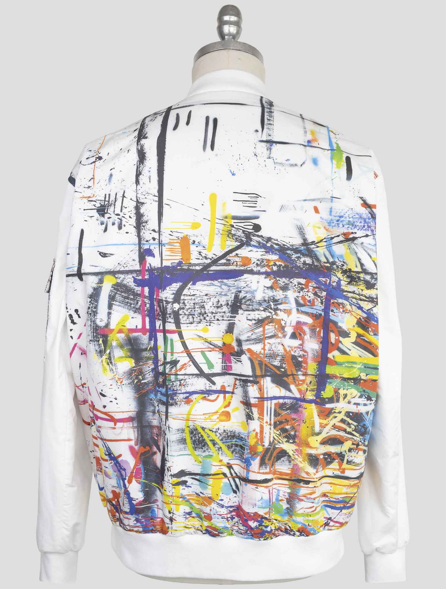 Kiton Knt White Viscose Pa Ea Coat
