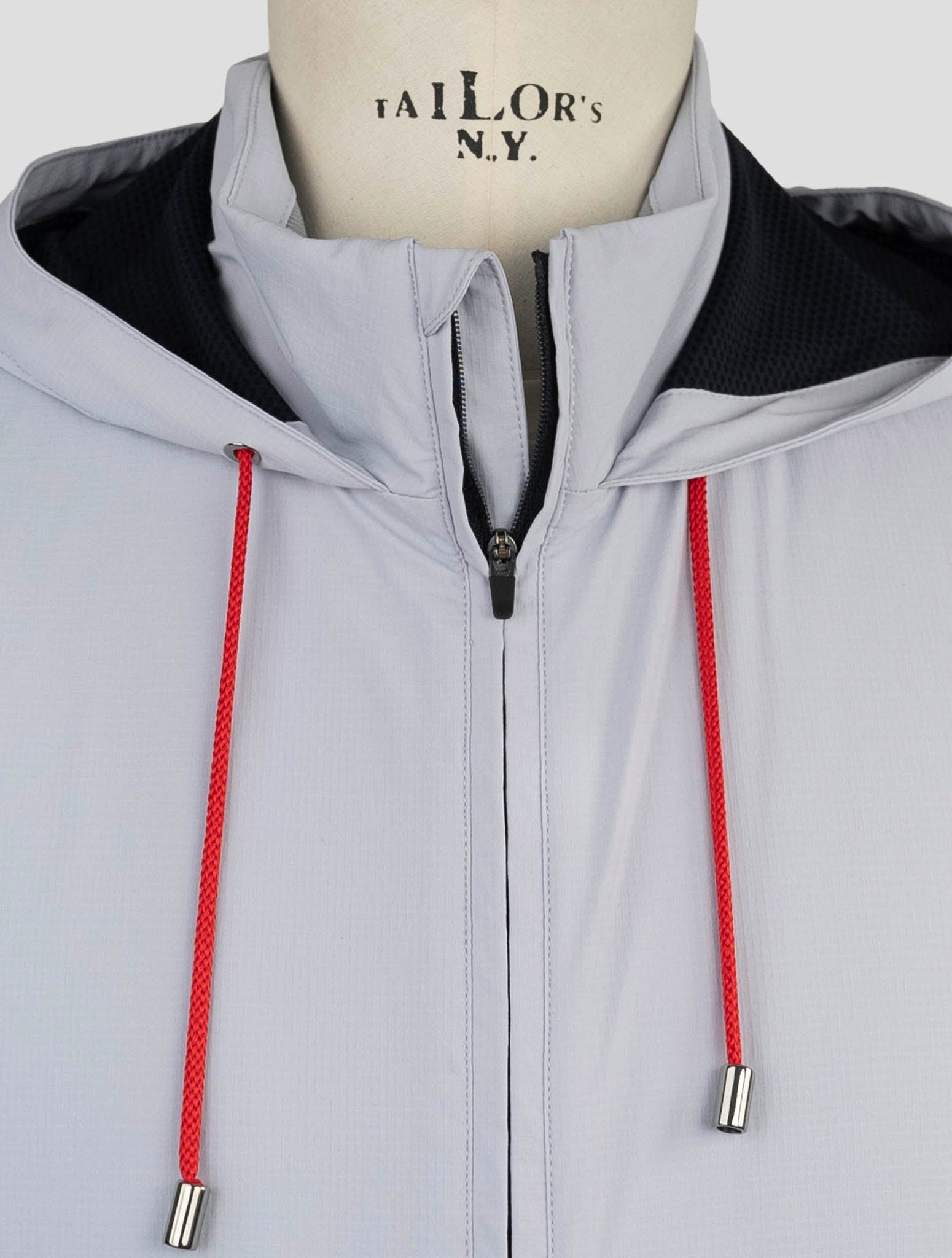 Kiton Light Gray Pa Ea Coat