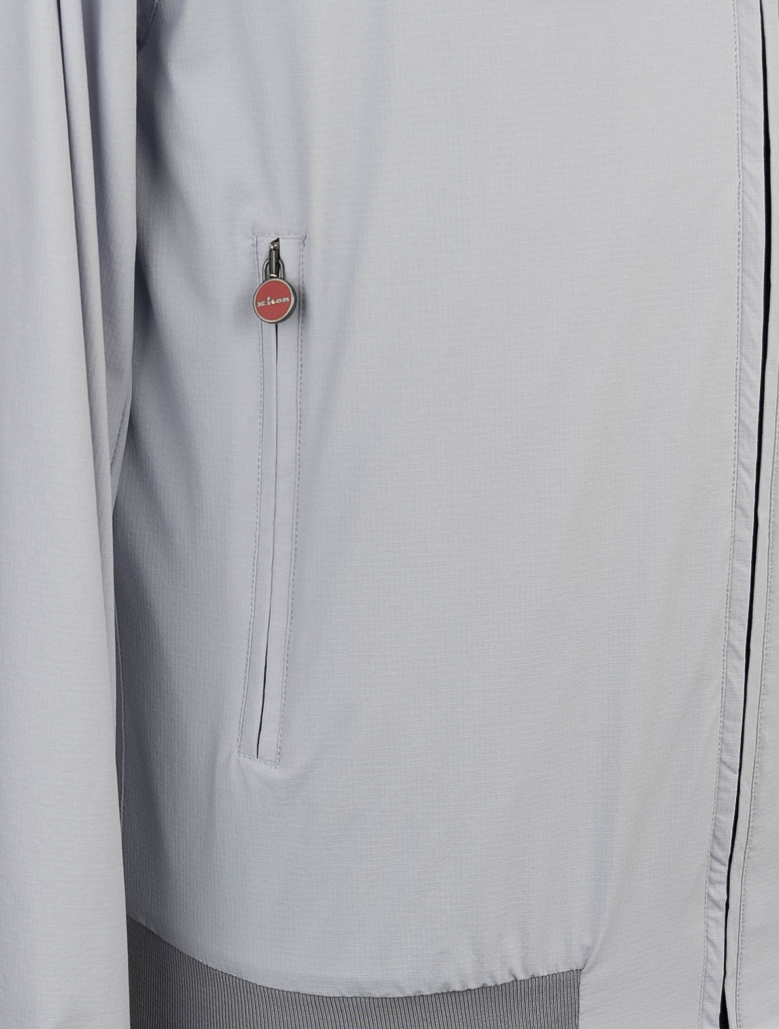 Kiton Light Gray Pa Ea Coat