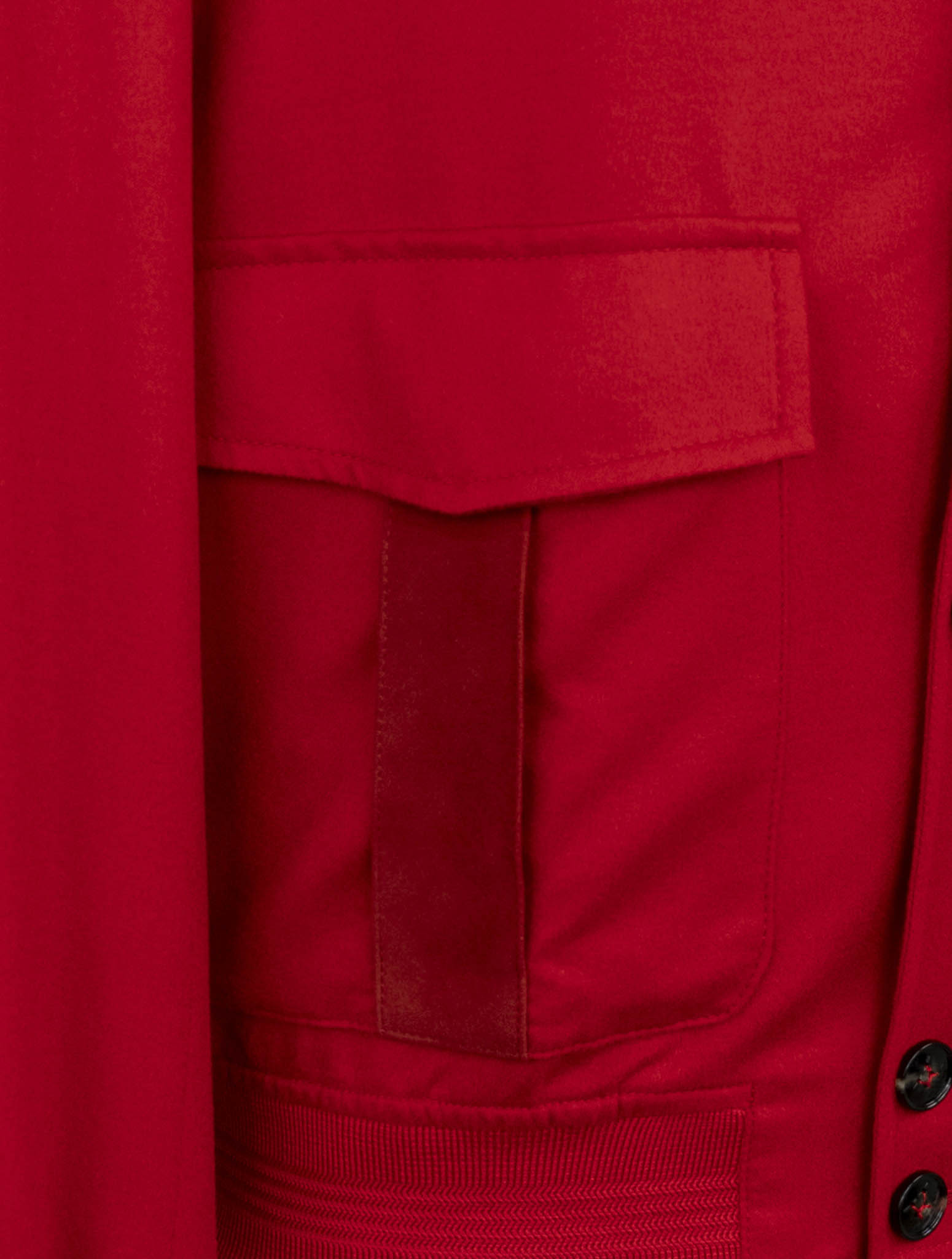 Kiton Red Cashmere Coat