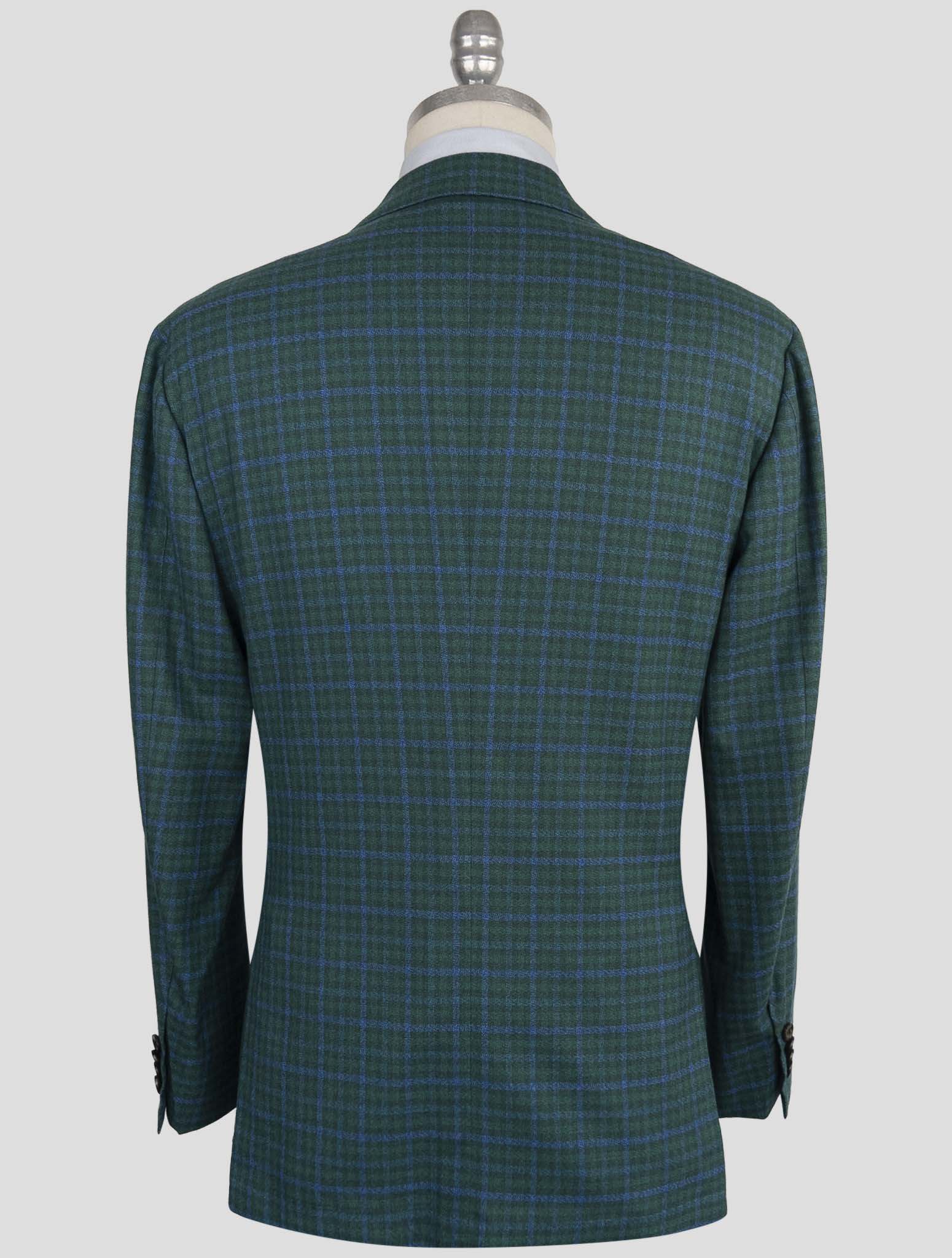 Kiton Green Cashmere Blazer