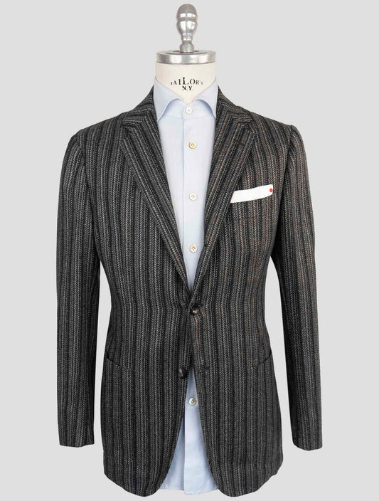 Kiton Multicolor Cashmere Blazer